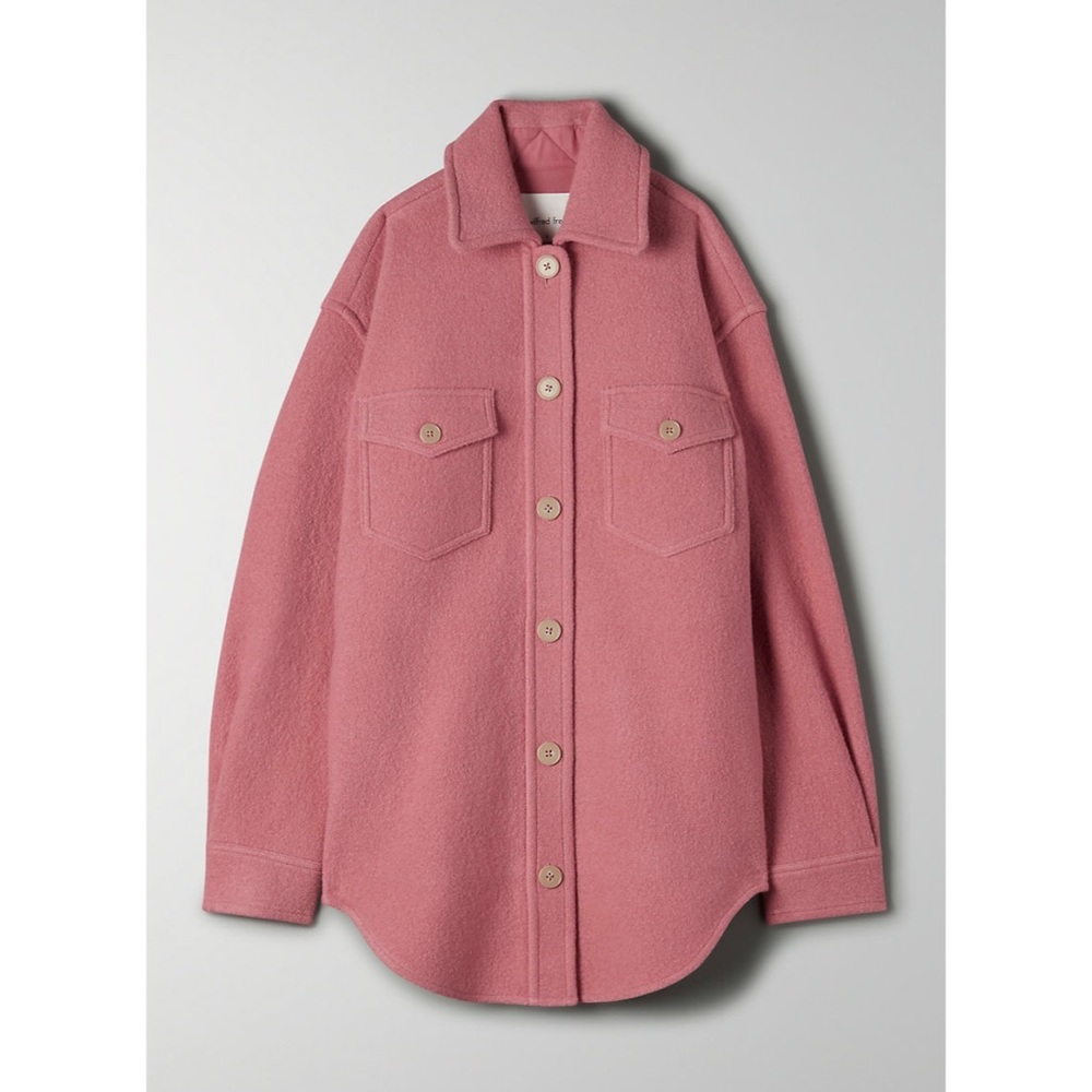 Aritzia Wilfred Free Ganna Jacket S PINK